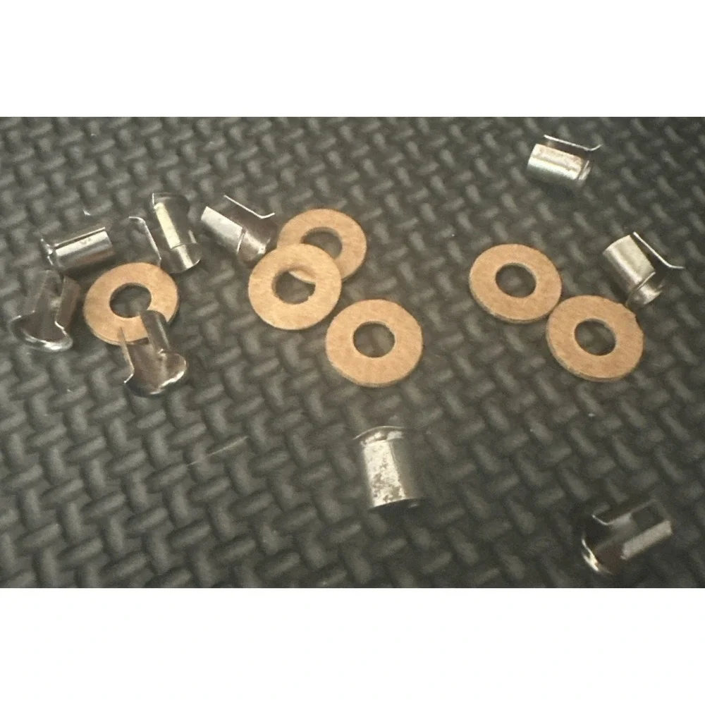 Vintage Makit Build Toy 90+ Pieces with Canister